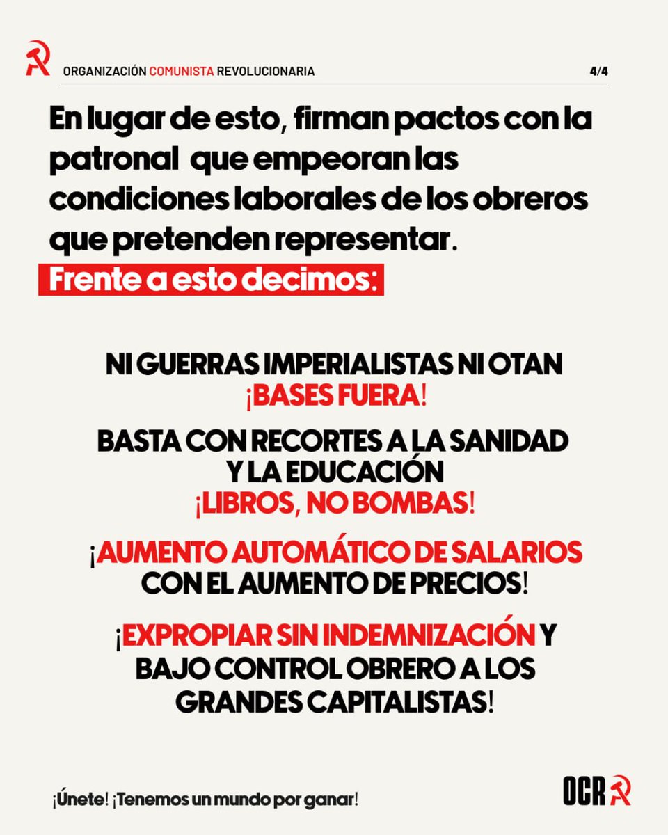 Organización Comunista Revolucionaria tweet media