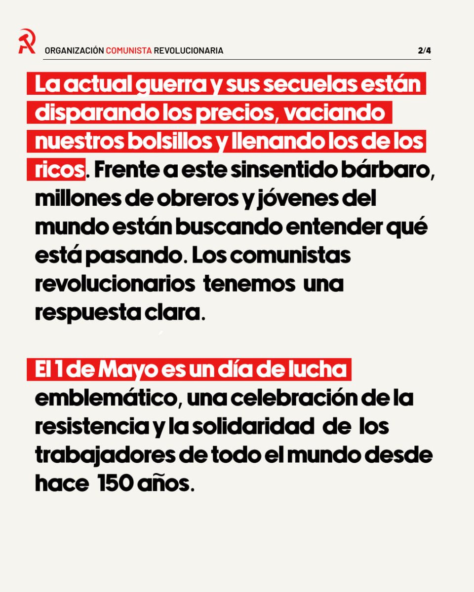 Organización Comunista Revolucionaria tweet media