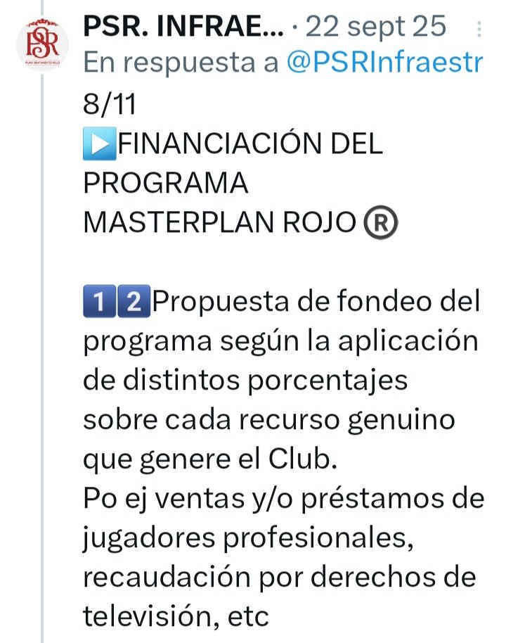 PSR. INFRAESTRUCTURA C.A.I. tweet media
