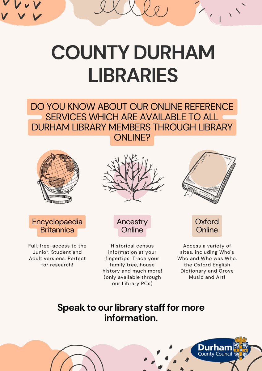 County Durham Libraries tweet media