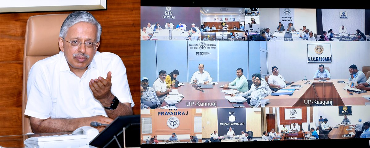 S.P. Goyal, Chief Secretary, GoUP tweet media