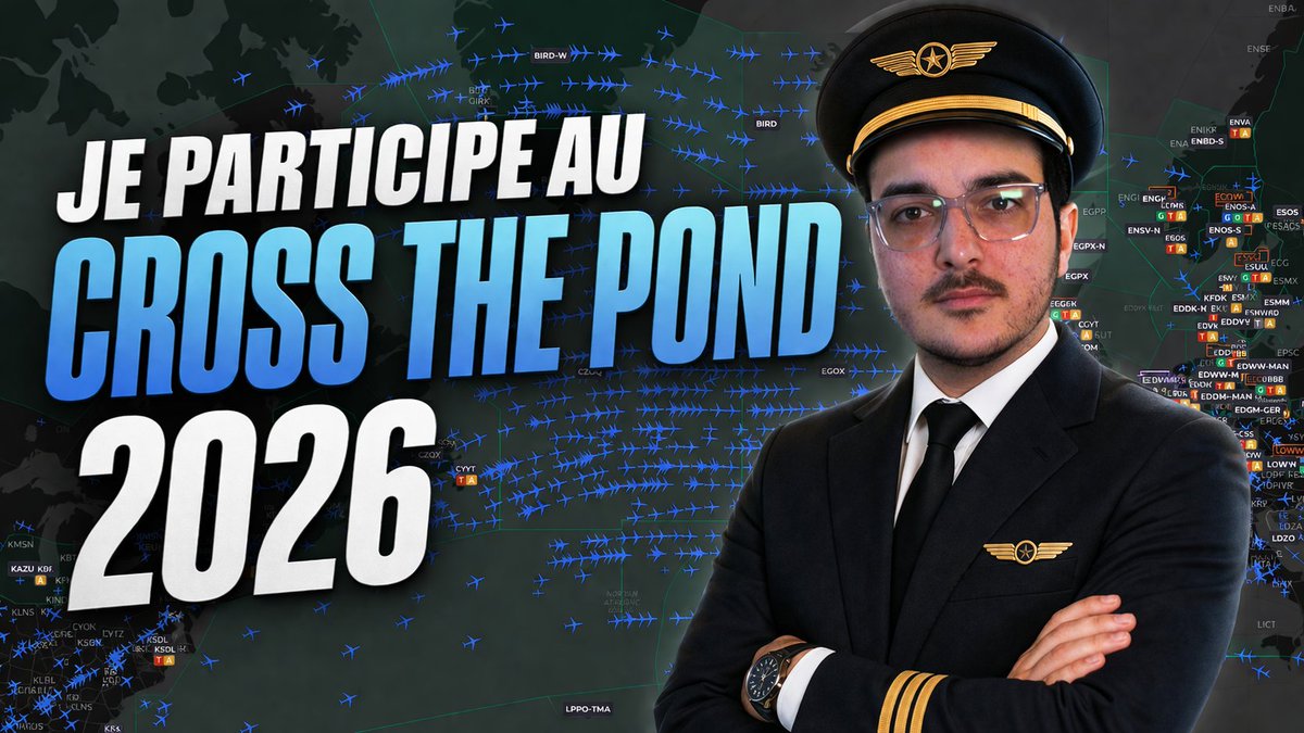 TraaaKe's tweet photo. 🚨 J'ai participé au Cross the Pond 2026 !

Un BEST OF de 30 minutes pour revivre cette journée de folie avec plus de 9h de vol jusqu'à Paris CDG 🔥

Lien en commentaire 🔗 https://t.co/aQiRjyn7tf