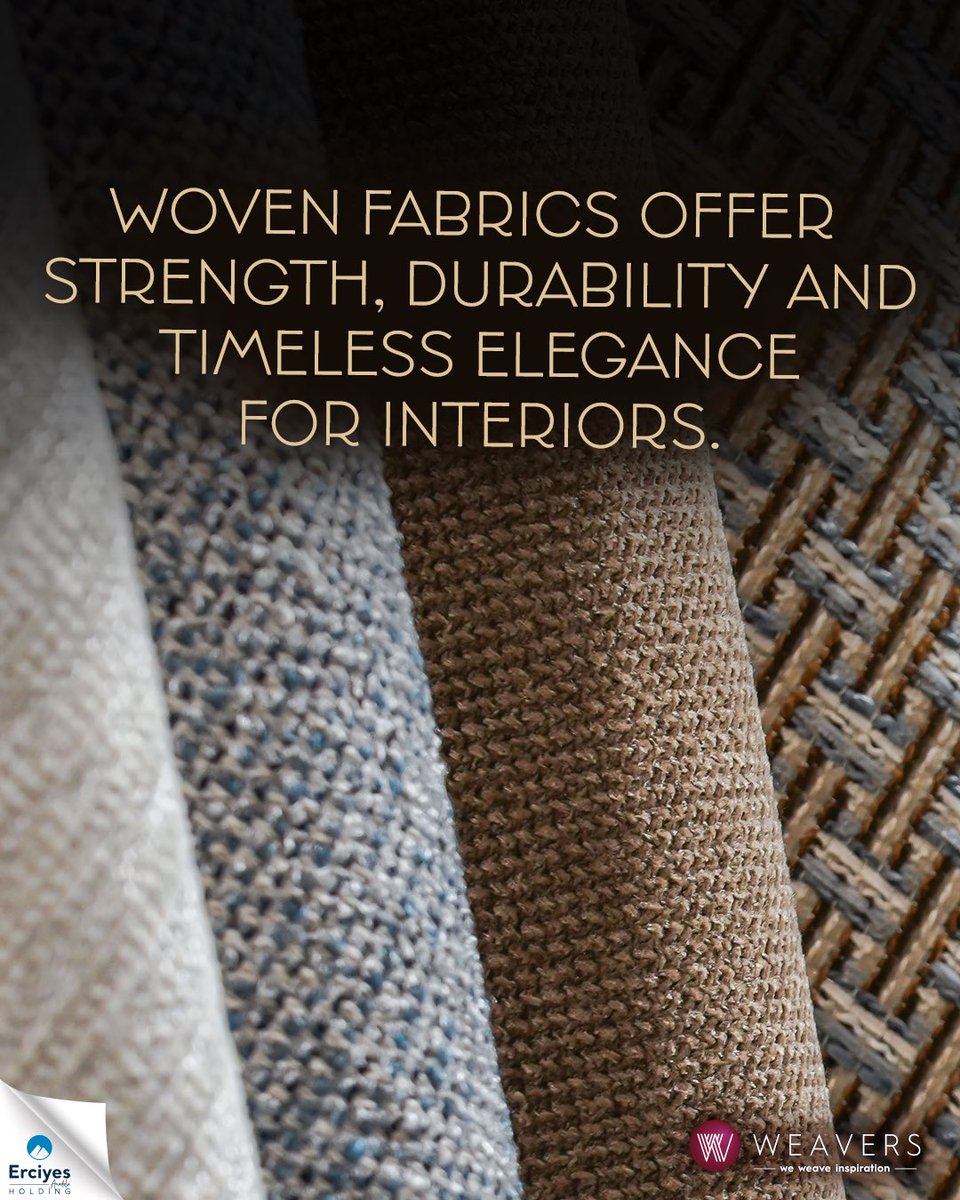 Weavers_Fabrics's tweet image. Woven fabrics offer strength, durability and timeless elegance for interiors. ✨

#Weavers #fabrics #wovenfabrics #upholstery #upholsteryfabrics