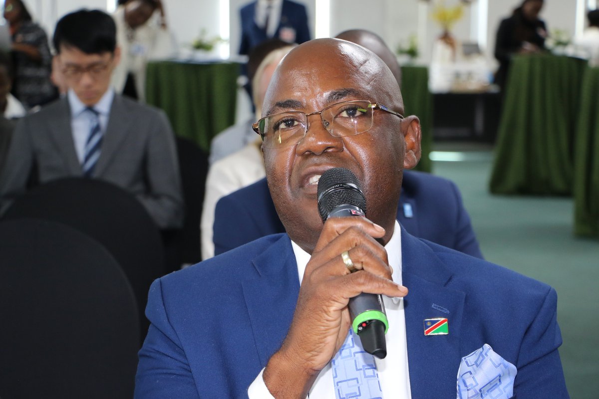 UNNamibia's tweet image. One message from leadership: coordinated action matters. Global shocks are already impacting Namibia and Government is already taking action—responses must be evidence‑based, aligned and protect households. From @MIRT_NAMIBIA, @NPC_Namibia &amp;amp; @UNNamibia
#SDDS2026 #Resilience #SDGs