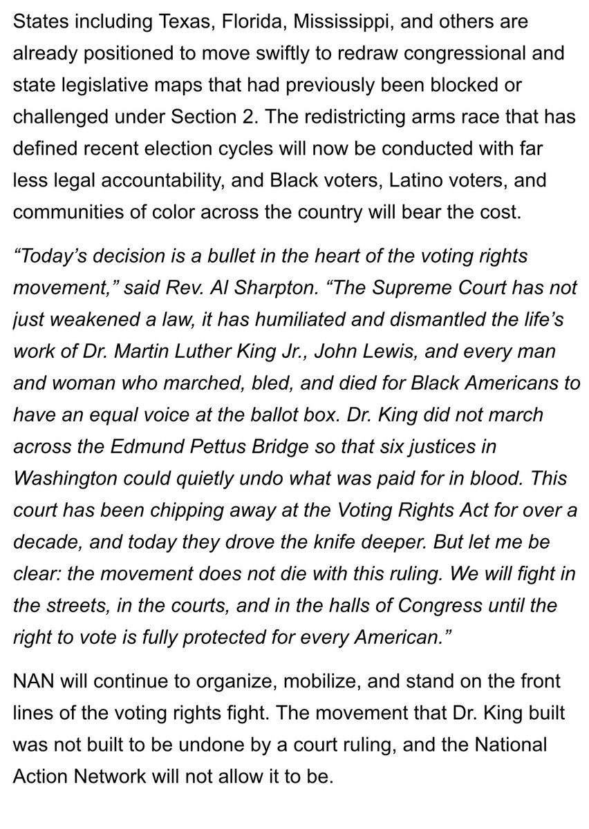 National Action Network tweet media