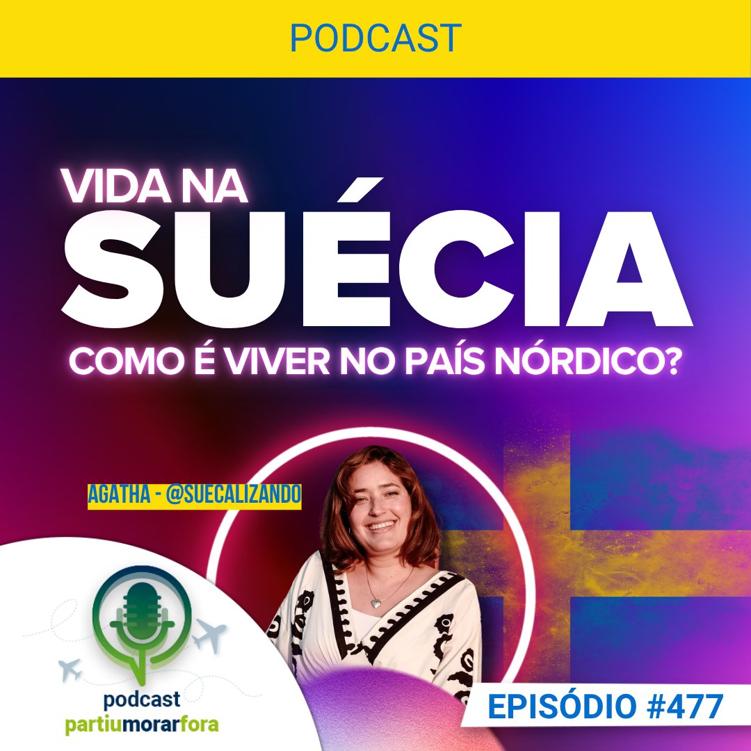 vagaspelomundo's tweet photo. Novo podcast no ar! Ep 477 Vida na Suécia: como é morar no país nórdico!

https://t.co/JKmL0tLrrn

#Podcast #PartiuMorarFora #MorarFora #Suécia #MorarNaSuécia https://t.co/coCvQpl91F