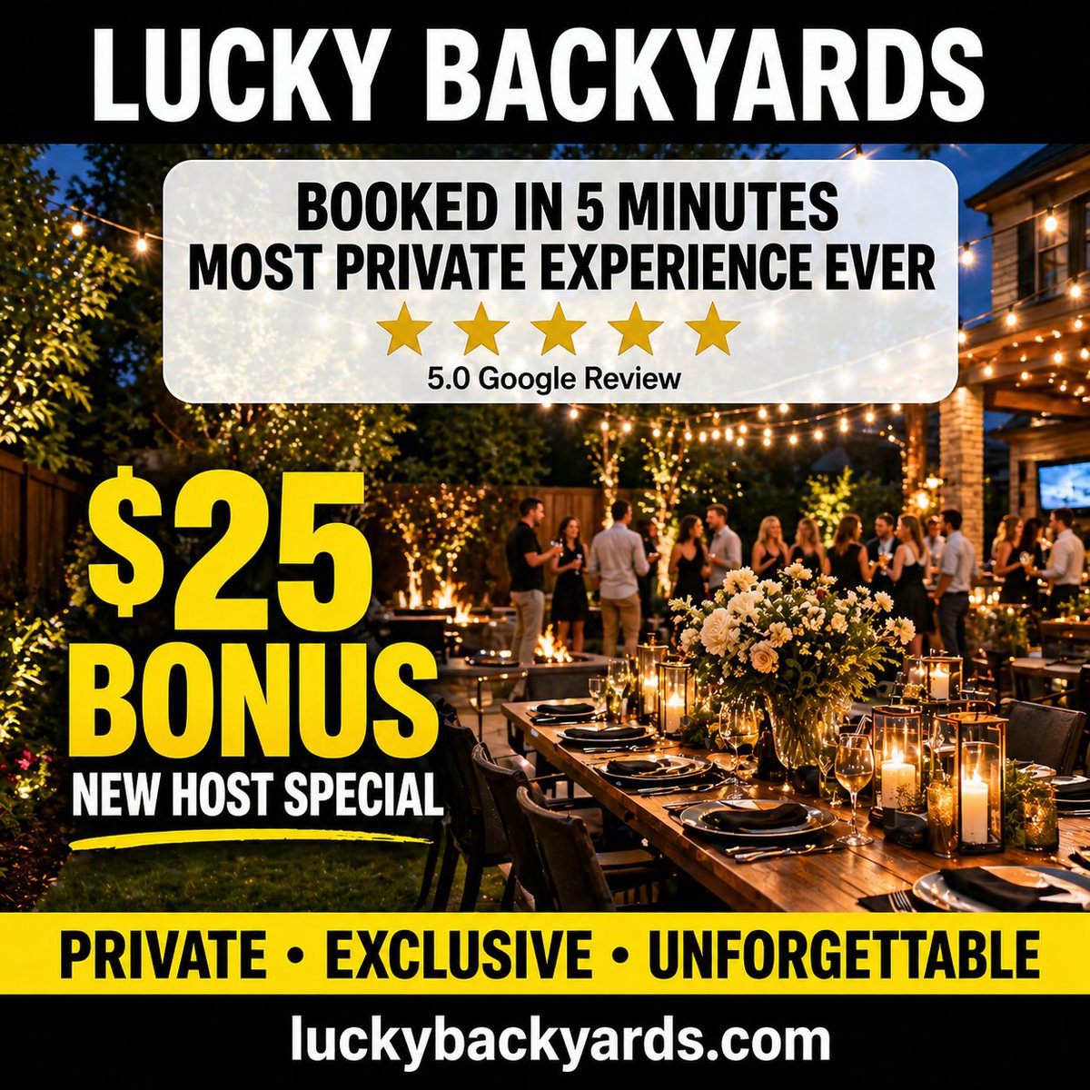 Lucky Backyards tweet media