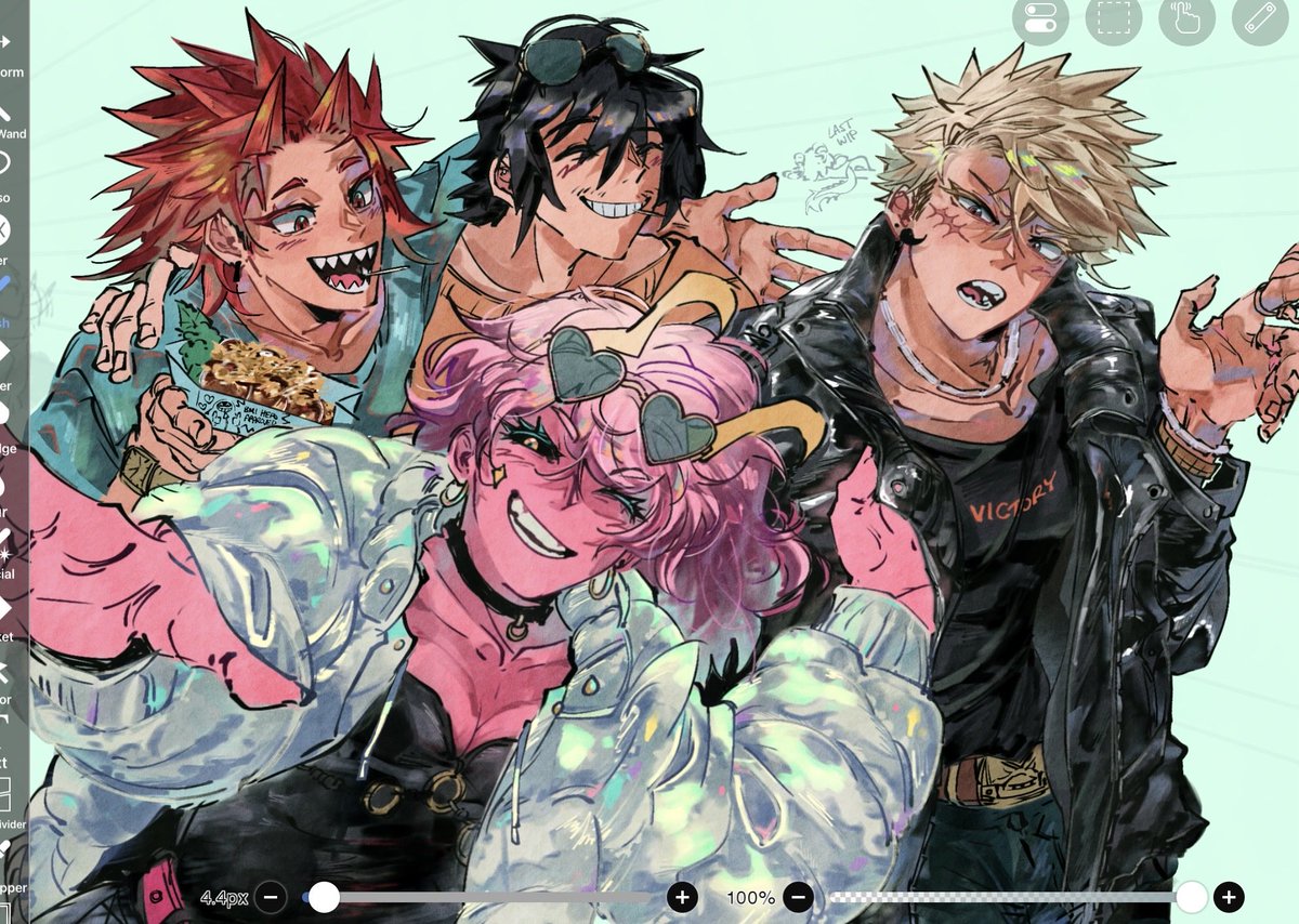 I’m procrastinating a bit cause doodling in fun, but have a colored wip cause I need to fix these colors like pronto