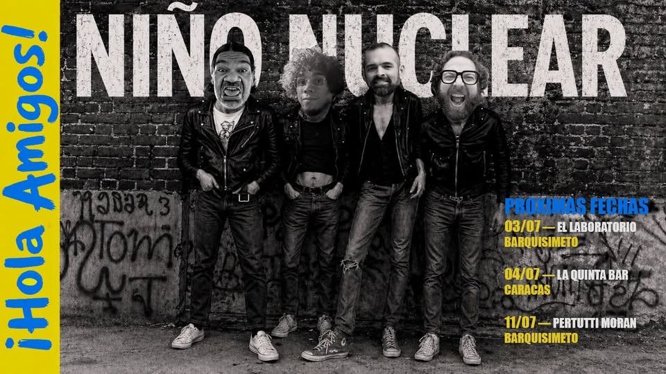 Ninonuclear's tweet photo. nos vemos en Julio en Barquisimeto y Caracas <3 https://t.co/S6IN3W2KSO