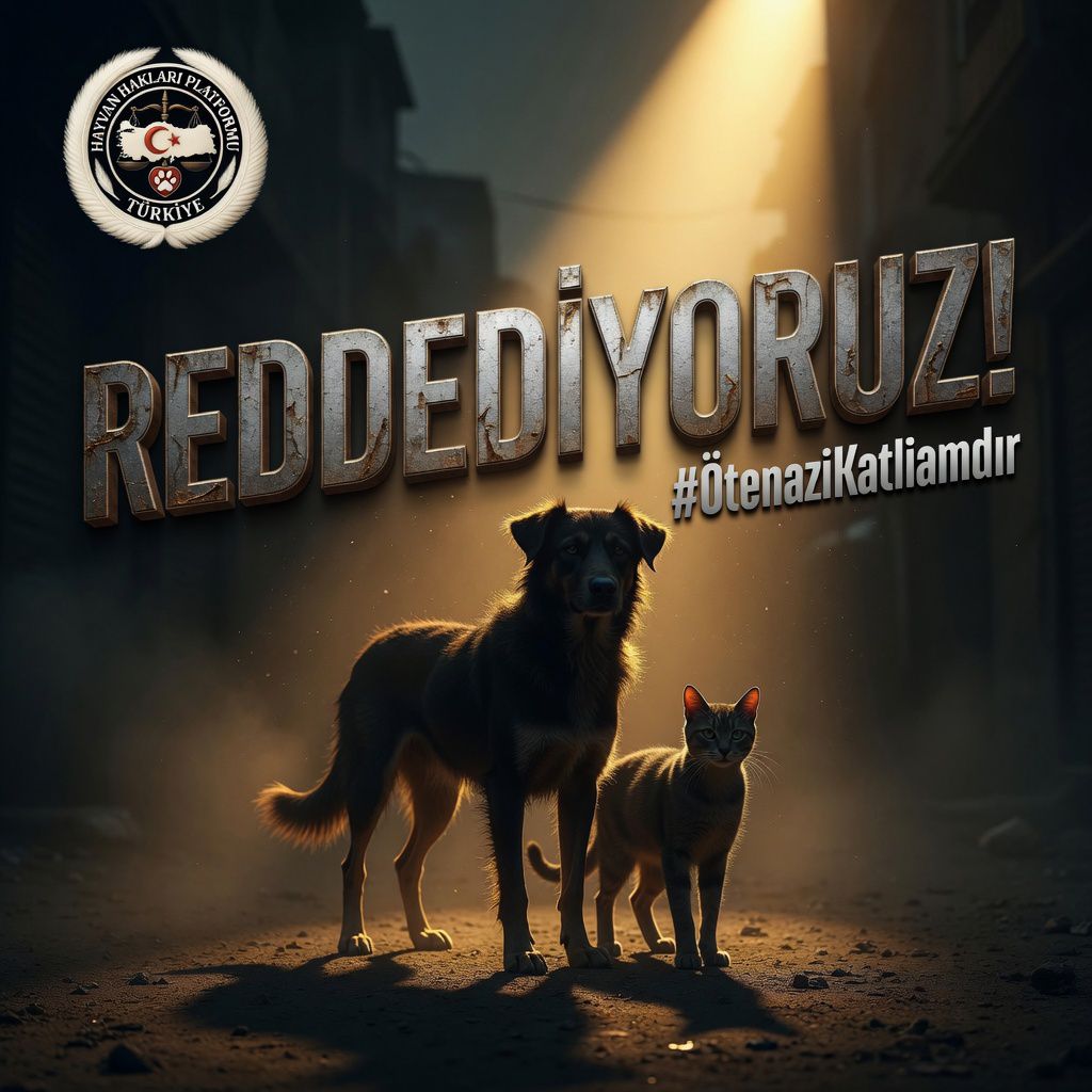 HAYVAN HAKLARI PLATFORMU OLARAK KONUŞMACI KÜRSÜSÜNDEYİZ! 

📢🐾
"Ötenazi" adı altında planlanan katliam yasasına karşı duruşumuzu sergilemek ve çözüm yollarımızı haykırmak için Twitter (X) Spaces yayınında konuşmacı olarak yerimizi alıyoruz. 

Sokaktaki dostlarımızın yaşam