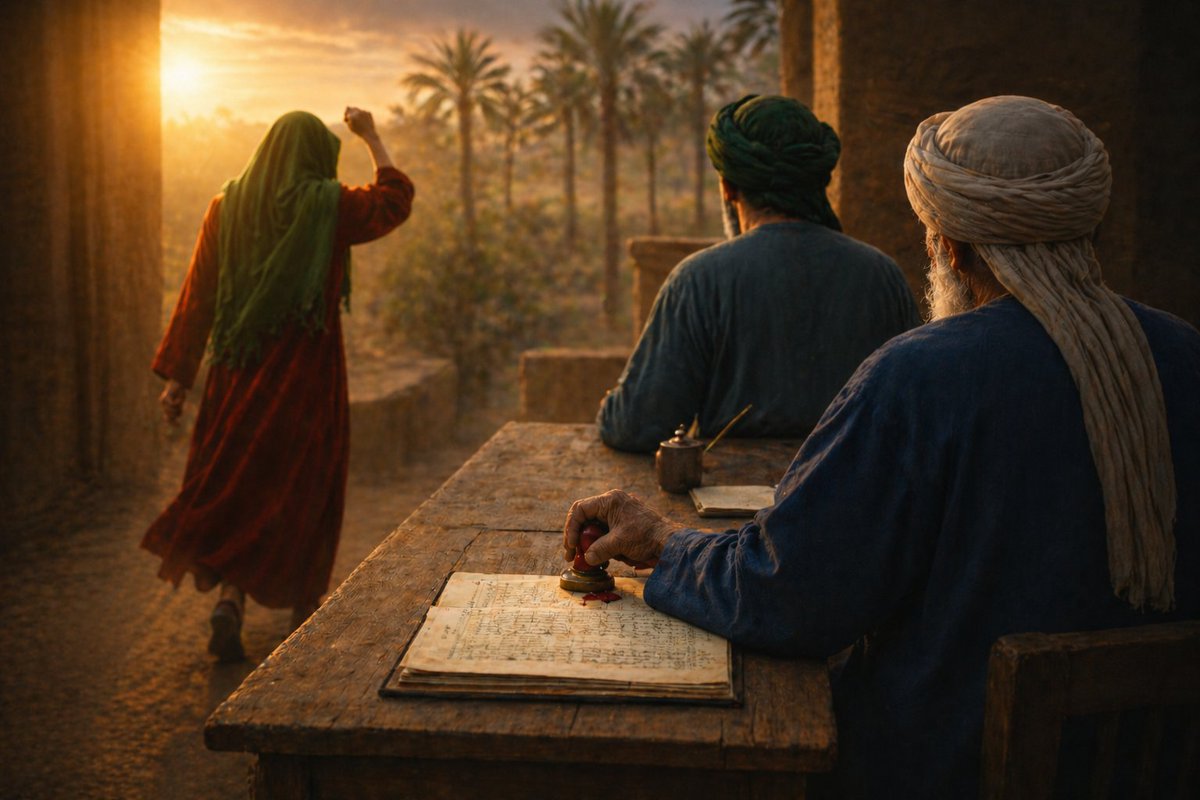 eyupynrgl's tweet photo. Fadak: Where Right Yielded to the State

A desert oasis became a fault line: the moment right moved from conscience into the ledger, legitimacy was no longer written in the language of people, but in the language of power.
https://t.co/bbD9SePHih https://t.co/SYFw36o6pO