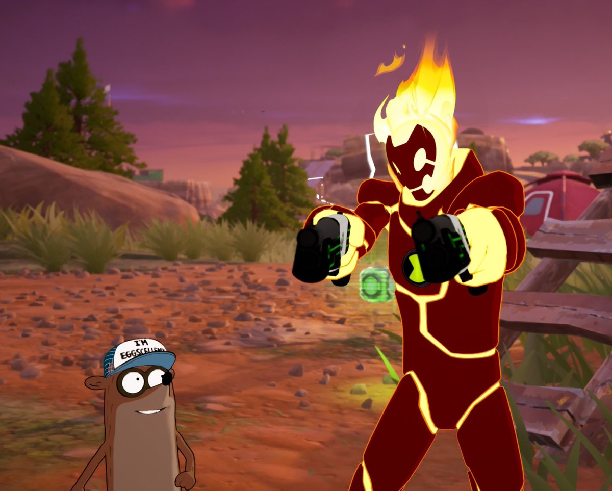 abdxlhxsxxb1's tweet image. Cartoon Network!
#Fortnite #Ben10