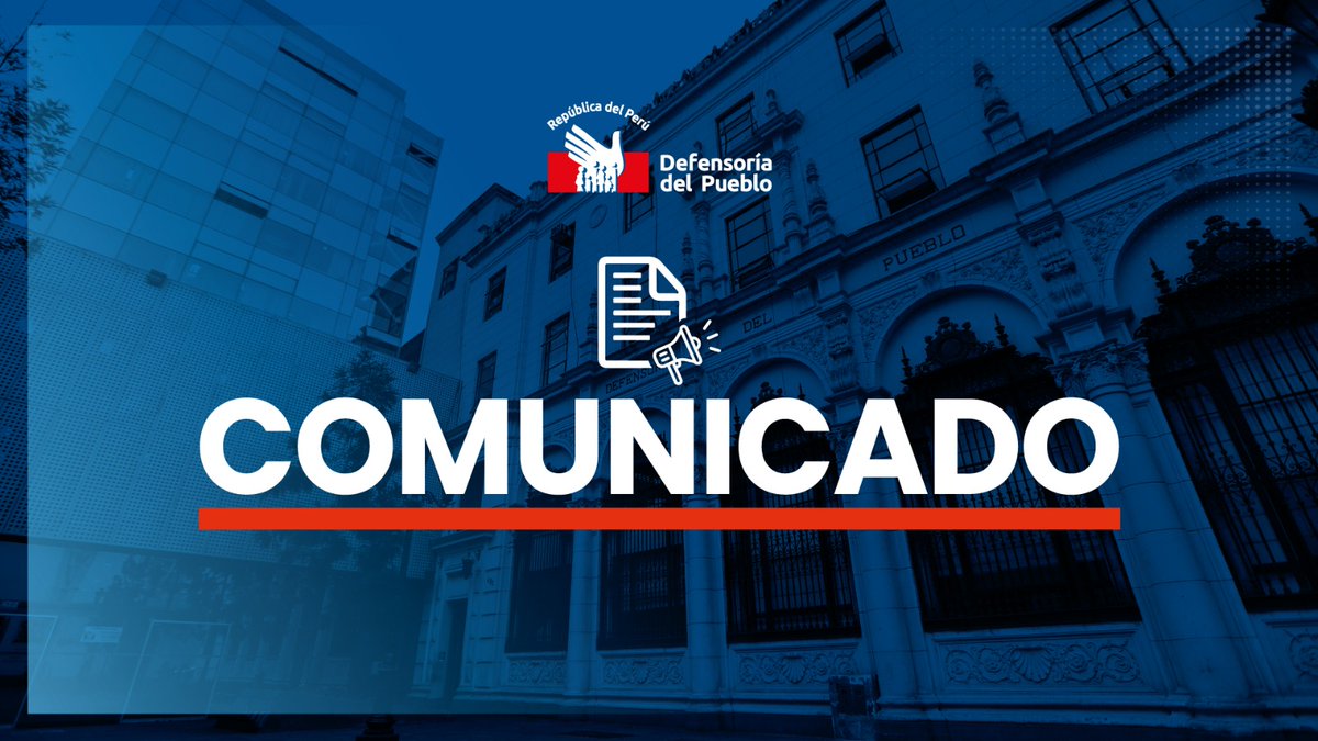 Defensoria_Peru's tweet photo. 🚨 𝗗𝗘𝗙𝗘𝗡𝗦𝗢𝗥𝗜́𝗔 𝗗𝗘𝗟 𝗣𝗨𝗘𝗕𝗟𝗢 𝗗𝗘𝗠𝗔𝗡𝗗𝗔 𝗖𝗘𝗟𝗘𝗥𝗜𝗗𝗔𝗗 𝗔𝗟 𝗣𝗢𝗗𝗘𝗥 𝗘𝗝𝗘𝗖𝗨𝗧𝗜𝗩𝗢 𝗬 𝗔𝗟 𝗖𝗢𝗡𝗚𝗥𝗘𝗦𝗢 𝗗𝗘 𝗟𝗔 𝗥𝗘𝗣𝗨́𝗕𝗟𝗜𝗖𝗔 𝗣𝗔𝗥𝗔 𝗙𝗜𝗡𝗔𝗡𝗖𝗜𝗔𝗥 𝗟𝗔 𝗕𝗘𝗖𝗔 𝗚𝗘𝗡𝗘𝗥𝗔𝗖𝗜𝗢́𝗡 𝗗𝗘𝗟 𝗕𝗜𝗖𝗘𝗡𝗧𝗘𝗡𝗔𝗥𝗜𝗢

La Defensoría del Pueblo saluda el reciente anuncio del Ejecutivo sobre la solicitud de un crédito suplementario para financiar la beca "Generación del Bicentenario". Sin embargo, advertimos que, mientras este trámite no se concrete, la suspensión de la convocatoria 2026 mantiene en una grave incertidumbre a profesionales peruanos de excelencia que ya cuentan con cartas de aceptación definitivas de universidades internacionales.

Resulta preocupante que los desajustes presupuestales, atribuidos por el Ministerio de Educación a un proceso de reingeniería integral del programa, terminen afectando a los postulantes. Los plazos en el extranjero para realizar trámites de matrícula y visado son estrictos e improrrogables, por lo que la demora en la solución de este impase amenaza con frustrar sus proyectos de vida y vulnera la confianza legítima de los ciudadanos.

En consecuencia, exhortamos al @MineduPeru  y al @MEF_Peru  a agilizar la presentación del proyecto de crédito suplementario, y al Congreso de la República a priorizar su probación con extrema urgencia.

La Defensoría del Pueblo, en cumplimiento de su mandato constitucional, realizará el seguimiento correspondiente hasta que se garantice el financiamiento y la efectiva reanudación de la beca, en defensa de los derechos de los postulantes.

Comunicado 👉 https://t.co/2NiSLqq1BI

#DefensoríaDelPueblo
#TeDefiende