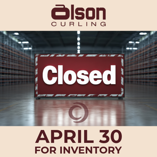 OlsonCurling's tweet photo. Olson Curling will be closed on April 30th for inventory. https://t.co/MT3f2maTcP