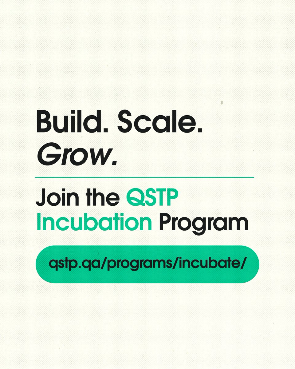 QSTP's tweet image. Big win for QSTP startups 🚀

Over half of this year’s SBIG awardees come from our ecosystem, with 11 startups securing the grant by @qrdicouncil.

Proof that the right environment can turn innovation into real progress.

#QSTP #Startups #Impact #SBIG #QRDI