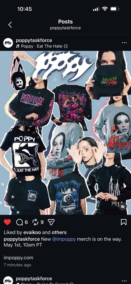 PoppedLoose's tweet photo. What are you picking up?
So happy the gun shirt is getting put up online I wanted the uk pop ups one so bad! https://t.co/zxtJcVo3dc