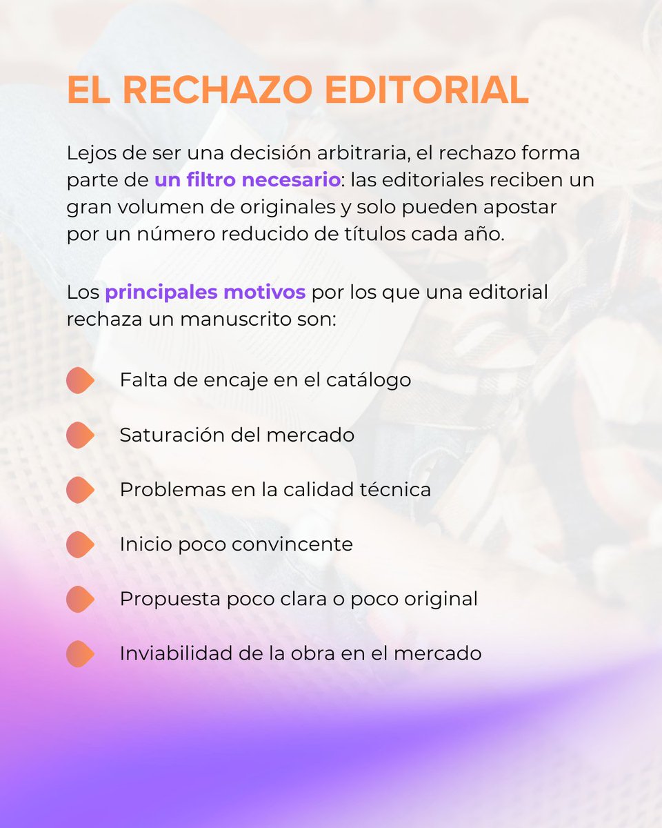 Filolobolsillo's tweet photo. ¿Piensas enviar tu manuscrito a editoriales? 📨

Pues toma nota porque hoy te traemos algunos errores perfectamente evitables que debes tener en cuenta. 😌

#autoresnoveles #manuscritoeditorial #correccióndetextos #correcciónprofesional #filólogodebolsillo https://t.co/2jeE5De4A4