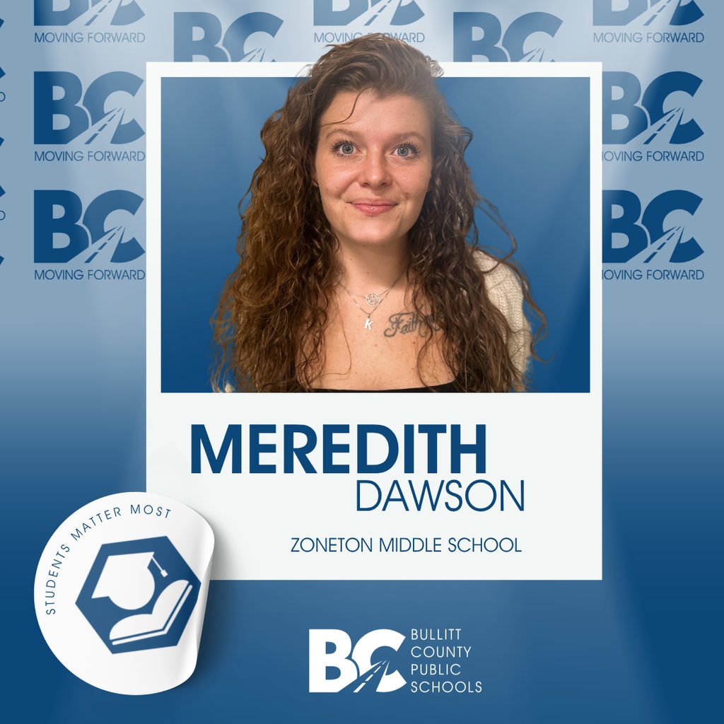 bcpsky's tweet image. 🌟 Staff Spotlight: Meredith Dawson 🌟
With patience and quiet strength, Ms. Dawson supports students with unwavering care, compassion, and patience, showing exactly why #BCPSStudentsMatterMost. 💙 👏 #BCPSProud #MovingForward
