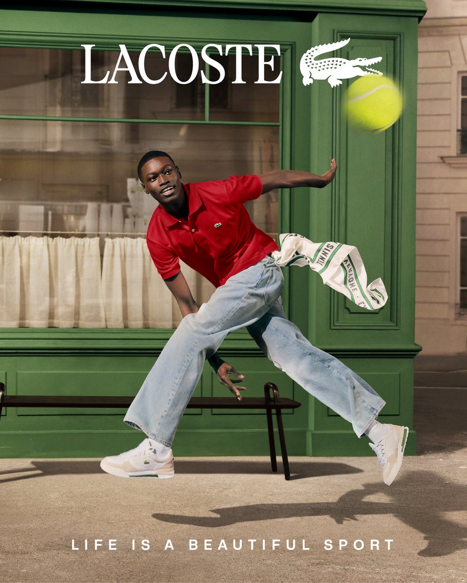Lacoste tweet media