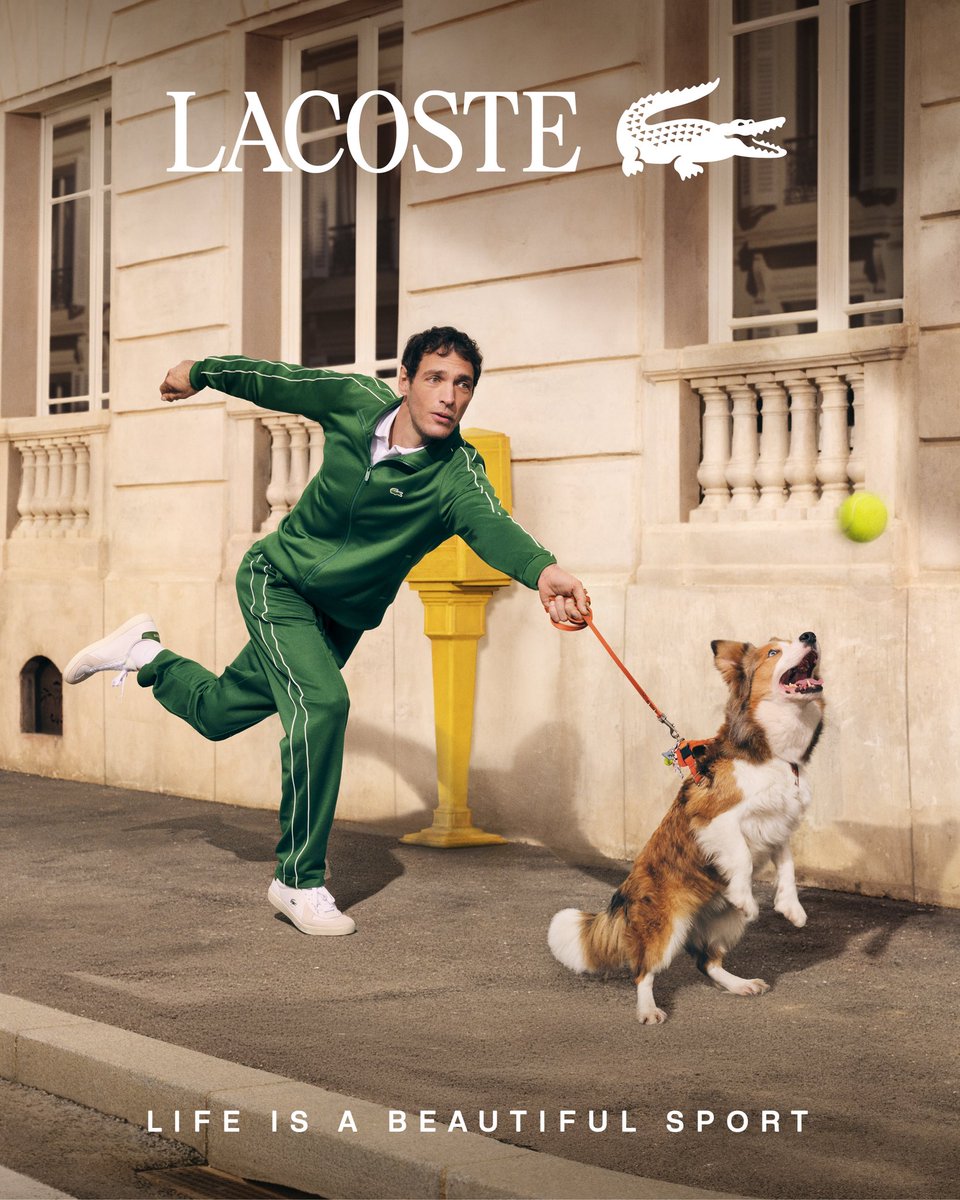 Lacoste tweet media