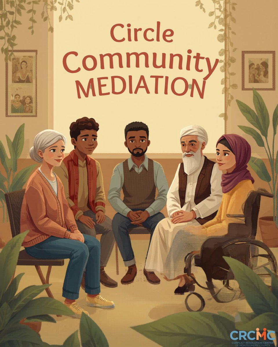 CRCMCtweets's tweet image. Coming together to be heard 💬✨

Community mediation creates a safe, inclusive space where every voice matters and solutions are built together 🤝🌿

#CommunityMediation #Inclusion #ConflictResolution #StrongerTogether #CRCMC