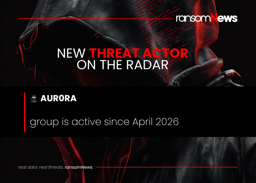 ransomnews's tweet image. ⚠️ New threat actor on the radar ⚠️

🥷🏻 Prinz Aur0ra
🗓️ added on April 29, 2026

#ransomNews #cybersecurity #newthreatactor