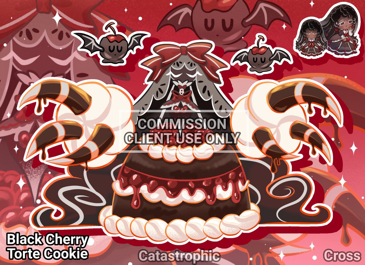 Axerys_03's tweet photo. Part 2 Custom Cookie Run Creature.

All their OC sooo gorgeous. Especially The cake one, LOOK SOOO DELICIOUS 🍽️ 😳.

OC belong too....

Mata Kucing - CATastrophic 
Strawberry Milk - Tash's
Sea Glass - LadyAnarchy 
Black Cherry - CATastrophic https://t.co/CCrOxf93vd