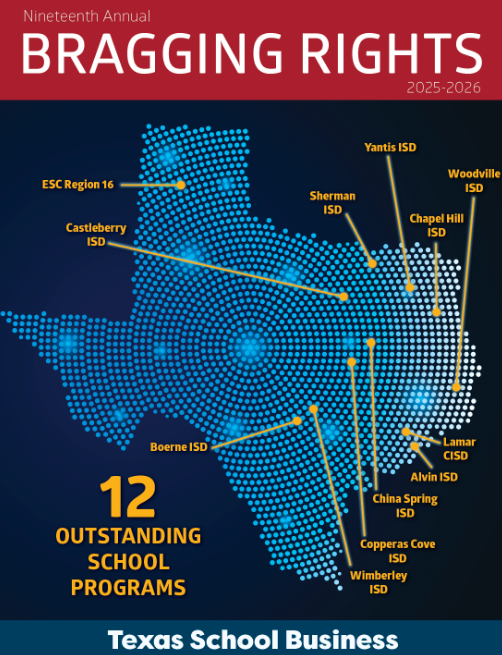 HoldsworthCentr's tweet photo. 🌟Let’s Brag on Texas Public Schools🌟

Nominate your school or district program for the 20th Annual “Bragging Rights” issue, honoring 12 standout districts across the state. @TXSchoolBiz 

👉 Submit a nomination: https://t.co/MV6s0fRpHI by Aug 31 https://t.co/Drw8oxoCW1
