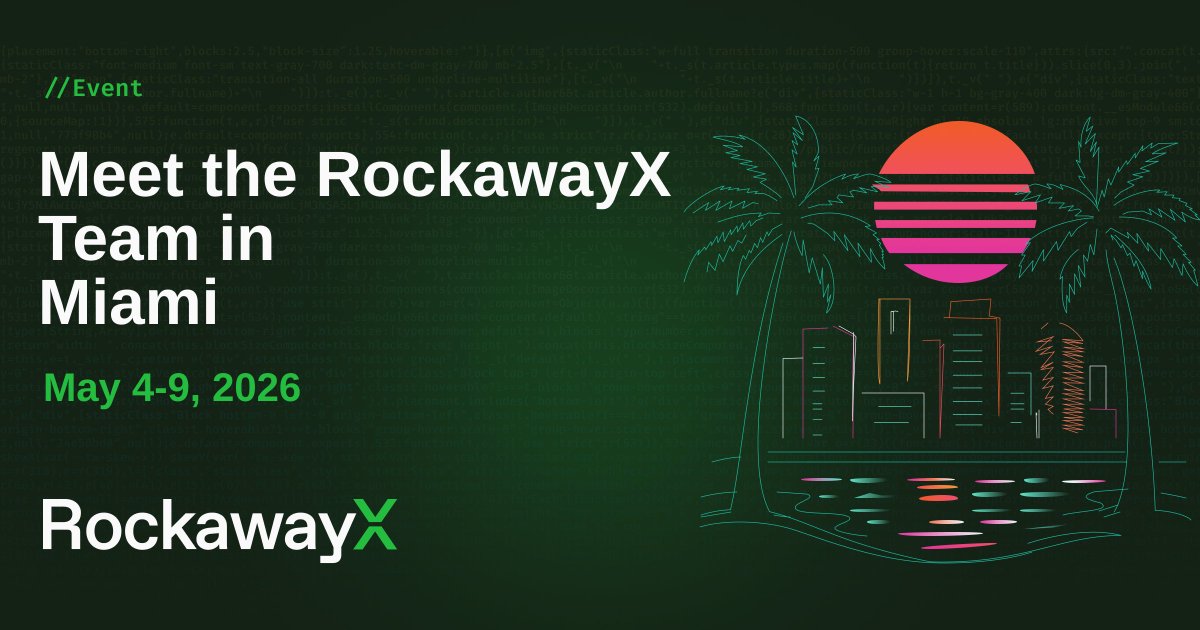 RockawayX 📍 Miami tweet media