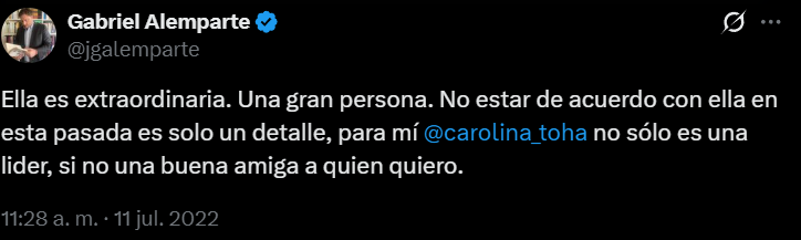 zoronoachoppa's tweet photo. Como trata Alemparte a sus "amigas" cuando dejan de serle funcionales para buscar #Peguita https://t.co/93lEoUMdSo