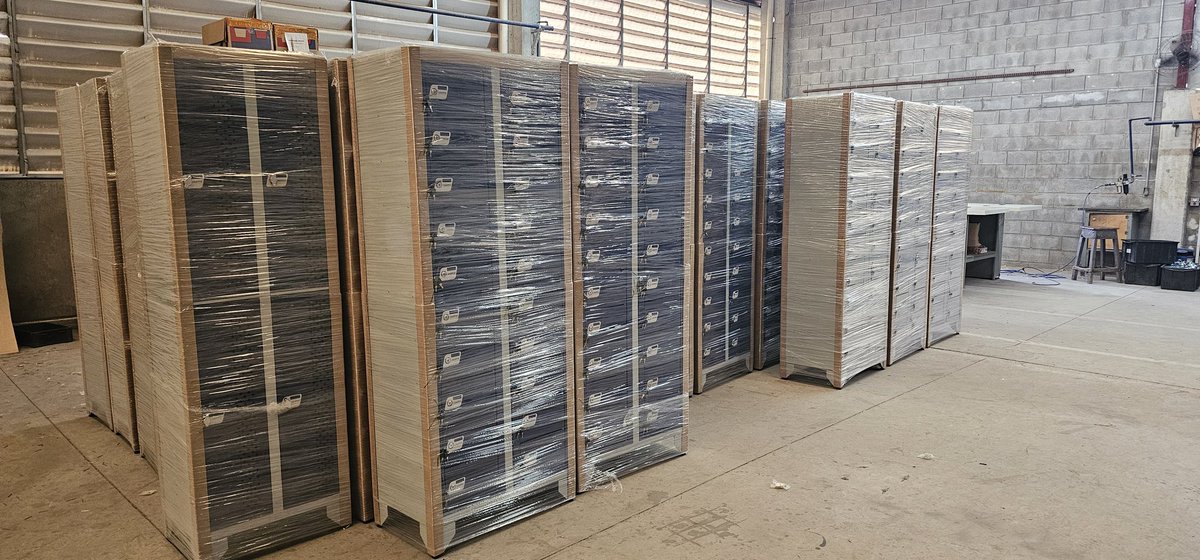 Arqbechmann's tweet photo. 🔐 Mais um cliente na área farmacêutica confiando na qualidade de nossos lockers!

📩 Fale com a gente e descubra a solução ideal para o seu espaço!

#Lockers #Indústria #Academias #Clubes #Organização #Segurança #Aço #Qualidade https://t.co/YWB2Wq9FzB