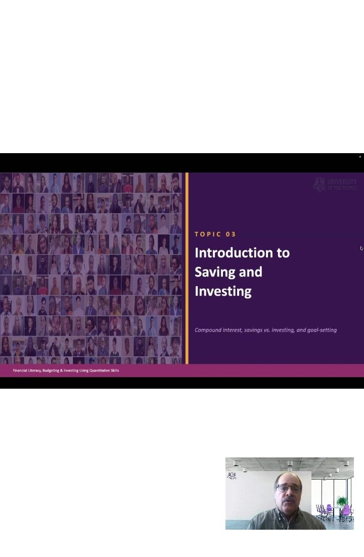 AkanjiAB's tweet image. Great webinar today on financial literacy and investing!
Learned how even small amounts and simple math can create long-term financial impact.
Thanks to Dr. Perez and Yashita for the clarity. 💡💰
#Finance #Investing #Budgeting #UoPeople