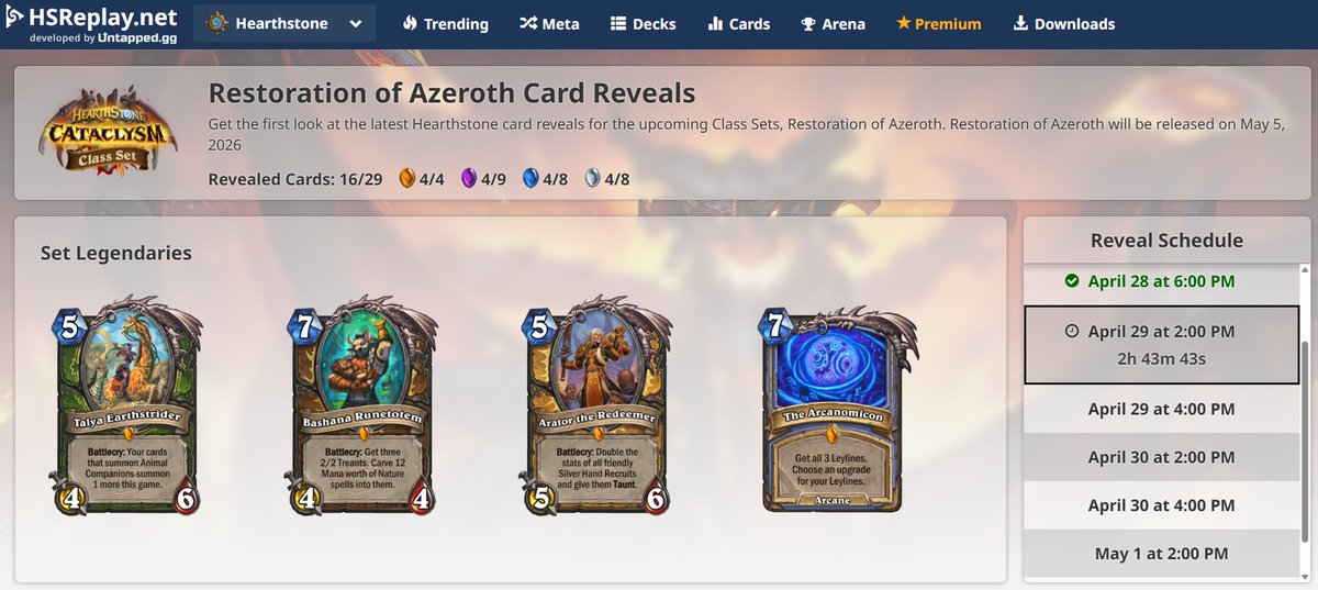 HSReplay.net tweet media