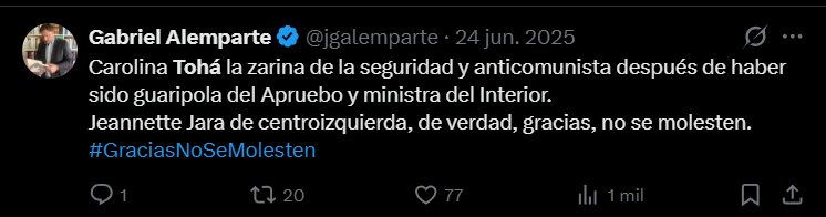 zoronoachoppa's tweet photo. Como trata Alemparte a sus "amigas" cuando dejan de serle funcionales para buscar #Peguita https://t.co/93lEoUMdSo