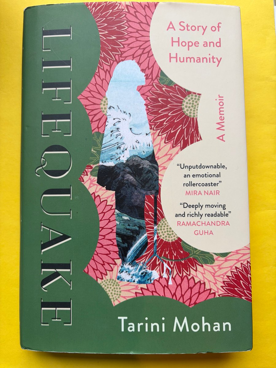 kaushikcbasu's tweet photo. Lifequake is the story of picking up the threads, after a near fatal accident. Beautifully written, this is, strangely, an inspiring book. https://t.co/AcStb36LnV