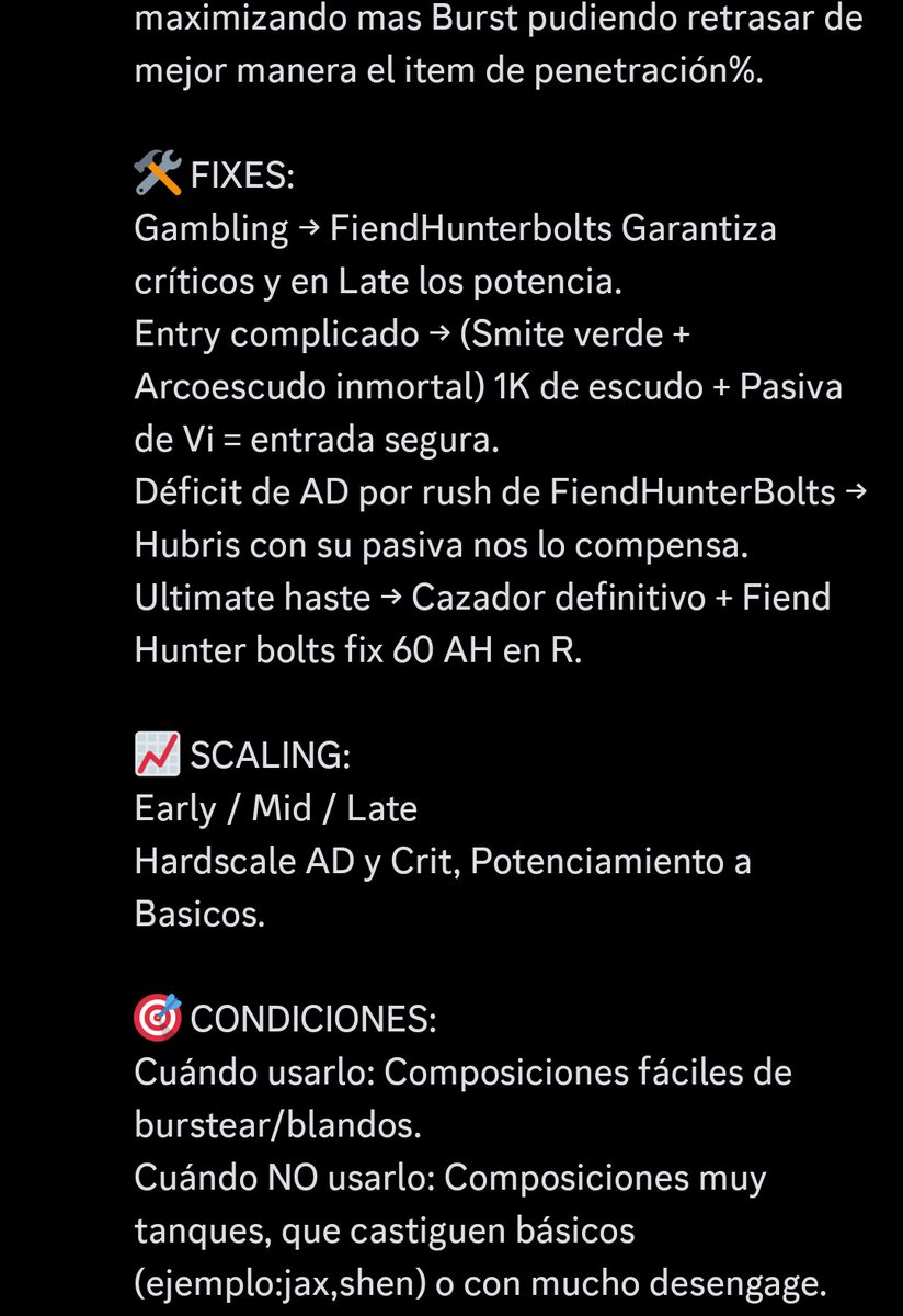 Xhioven's tweet photo. 🐶#MACRO Patch Note del dia, Vi: Revenant ♥️💛💚
Macroteca ya disponible, Builds para Todos los Campeones en Servidor de Discord por: @DesLoverLoL_ES https://t.co/jlymuQhTVv