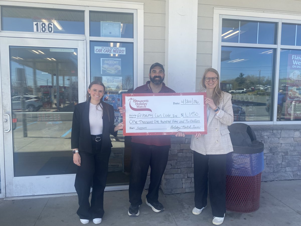 CanCodeOrg's tweet image. Huge thanks to Stewart’s Shops for their generous support of Can Code Communities 💙 Your partnership helps expand access to tech training and opportunity for all.

Join us in making an impact: cancode.org/donate/

#CommunitySupport #Gratitude #CanCode