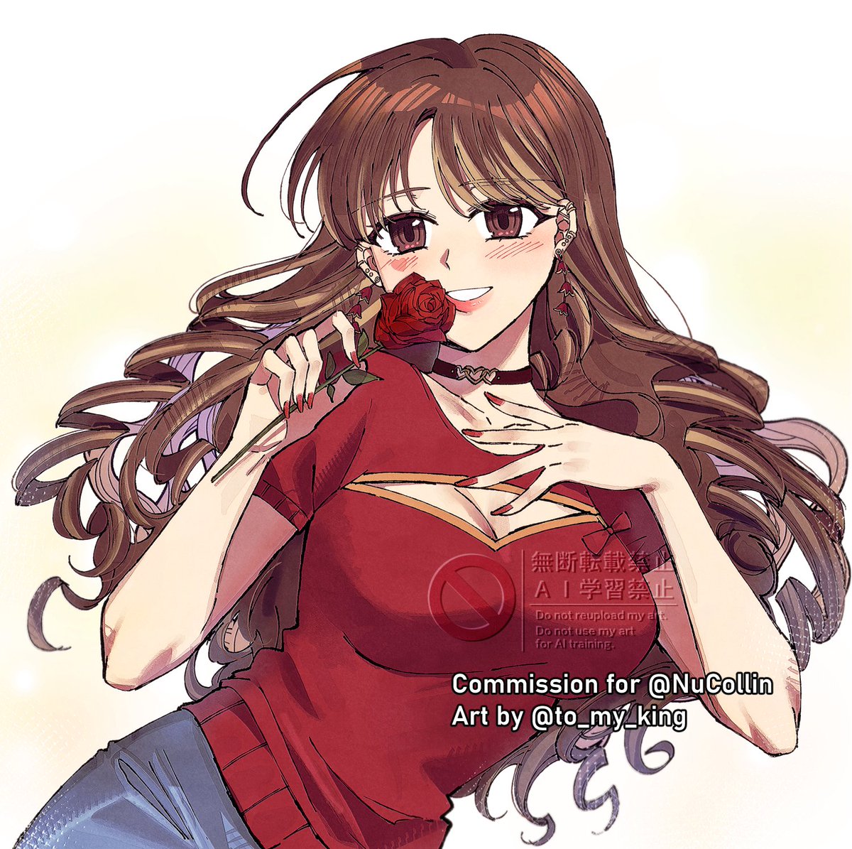 to_my_king's tweet image. Commission for @NuCollin, thank you for the support as always! &amp;gt;_&amp;lt;)/ 

#commission #cms