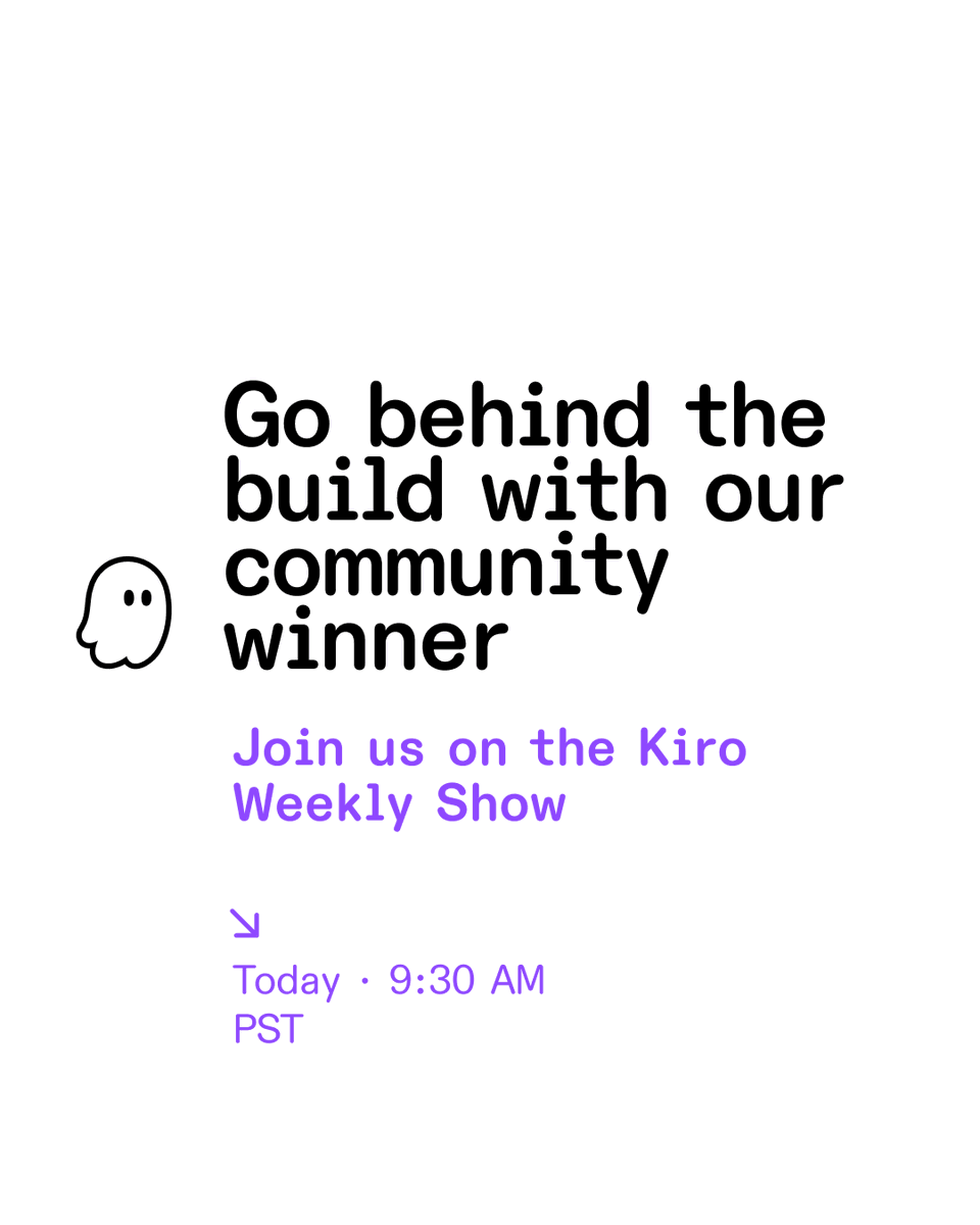 Kiro tweet media