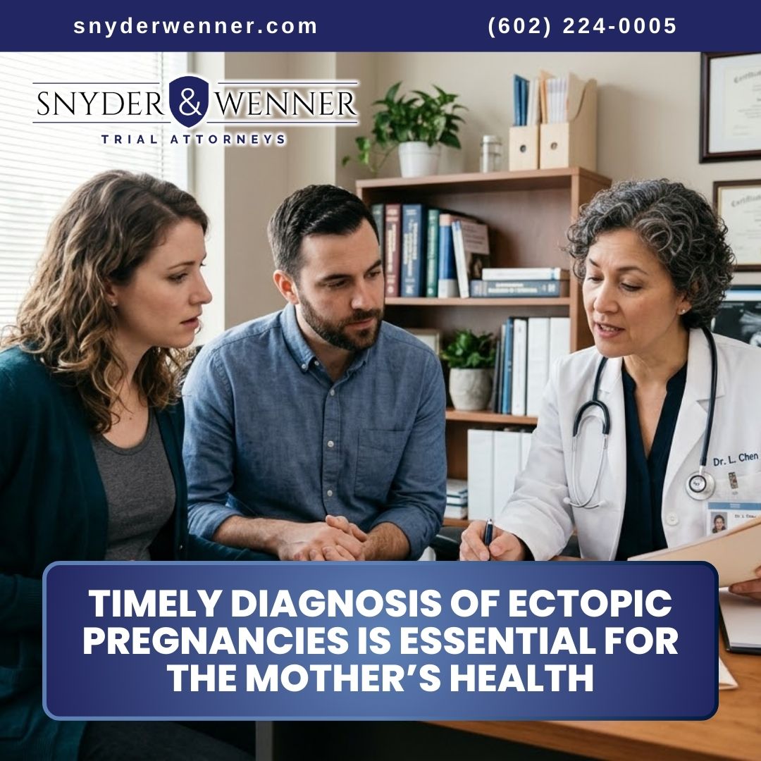SnyderWenner's tweet image. Ectopic pregnancies need immediate attention to prevent life-threatening complications. Snyder &amp;amp; Wenner, P.C. is here to help you seek justice if you or a loved one has suffered from a delayed diagnosis. 🩺

#EctopicPregnancy #MedicalMalpractice #PatientRights