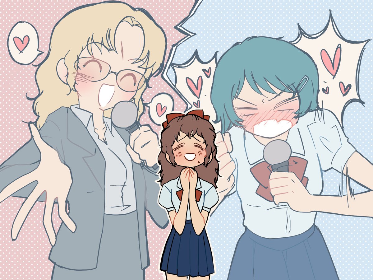 🟥⬜️🟦 女体化 + 学パロ