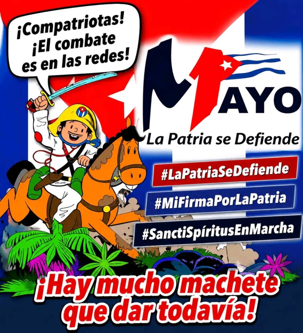 #LaPatriaSeDefiende , este #1Mayo , a desfilar por #Cuba