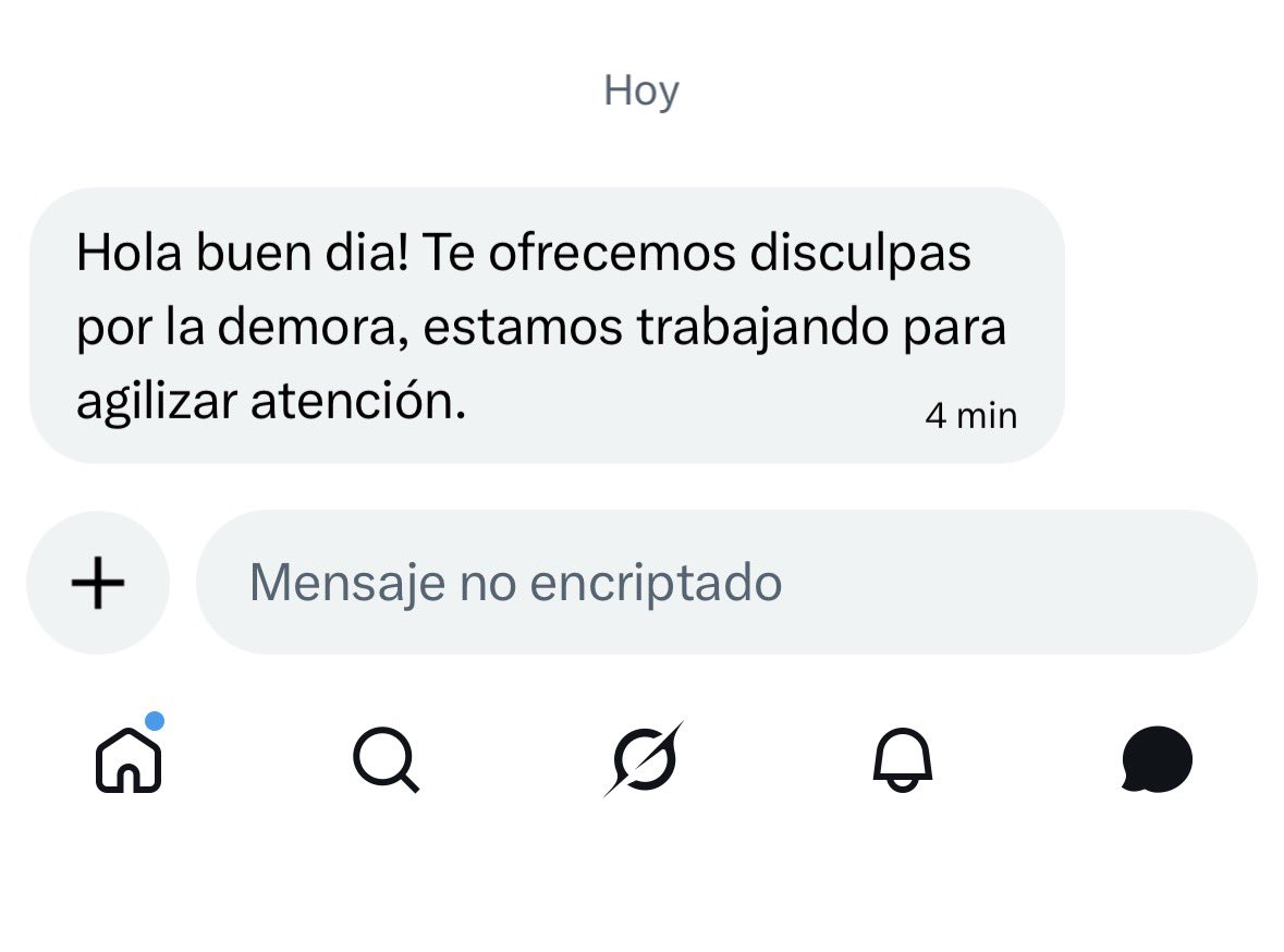 blaueskind's tweet photo. @Megacable Pues por DM solo mandan mensajes genéricos que no dan claridad. @Profeco https://t.co/8nisrzEIHz