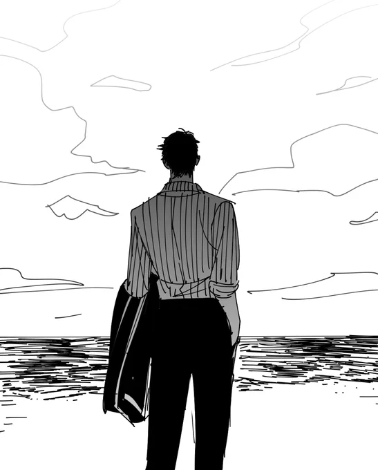 そう言って、社長とともに、ただ海を眺めていた
遠く見晴るかす人生のように……寄せては返す心のままに 