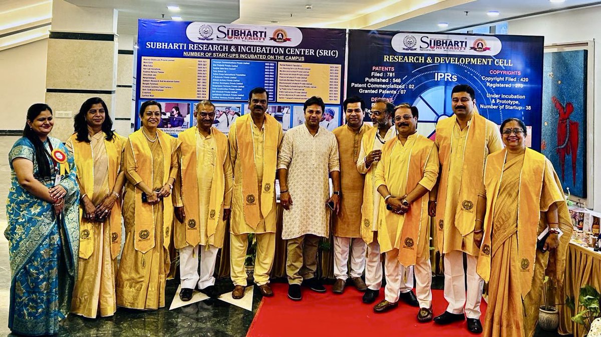Pin2mishraa's tweet photo. #Convocation2026
#subhartiuniversity https://t.co/HNwqef54x6