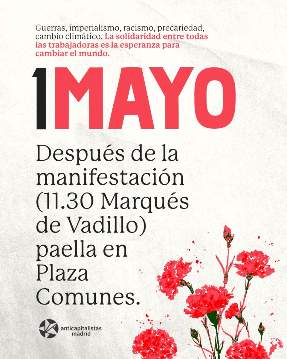 Anticapitalistas Madrid tweet media