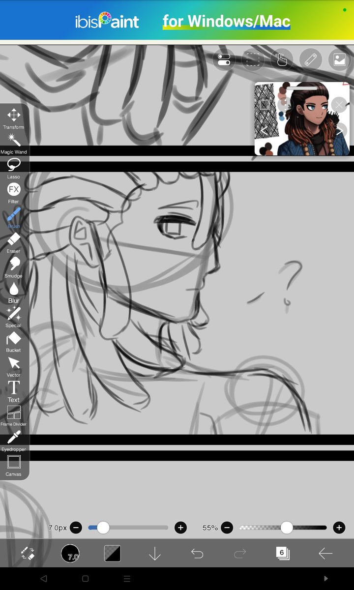 Oh Desmond Hall I love you (I can't draw dreads and side views to save my life dawg) #desmondtwt