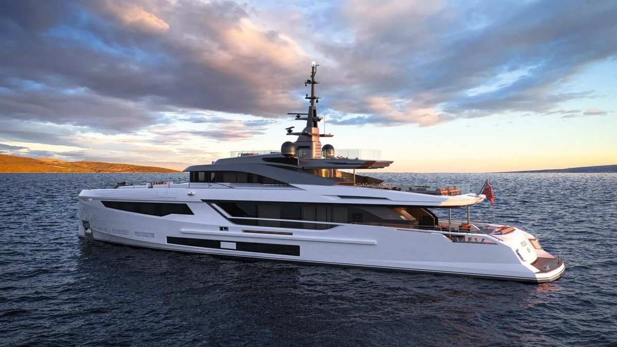 boatint's tweet photo. Torlak Shipyard lifts lid on 45m in-build motor yacht with Hot Lab design.

Take a look: https://t.co/vmC1SfIkVF https://t.co/u0XZlcEEqv