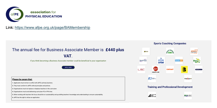 MattersActive's tweet photo. 1) Further testimony received that shines a light upon poor standards in #PhysicalEducation - this reminded us that we had still not received a reply from @KLTB26 &amp; @afPE_PE re: failing to tackle accredited Business Associate Member coaching companies who break PPA ruling...still https://t.co/5gScAAWqZX