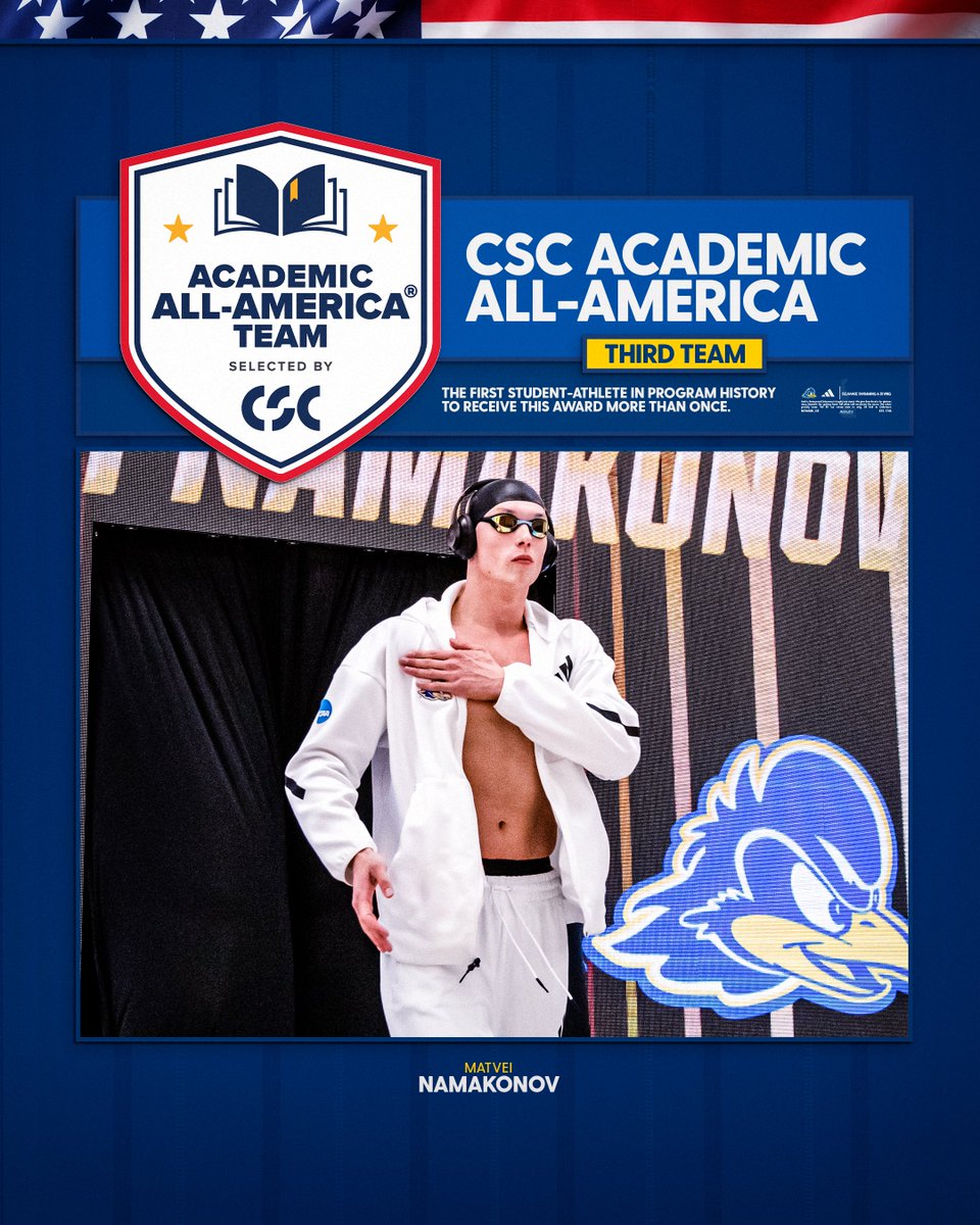Delaware Swimming & Diving tweet media